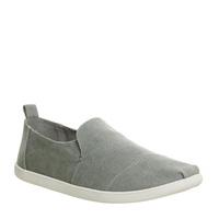 Toms Alpargata Deconstructed DRIZZLE GREY WASHED CANVAS