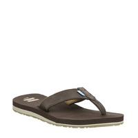 Toms Carilo Flip Flop CHOCOLATE BROWN LEATHER