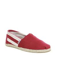 Toms University Espadrill RED