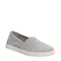 Toms Avalon Sneaker DRIZZLE GREY SUEDE