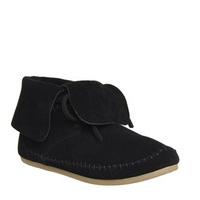 Toms Zahara Bootie BLACK SUEDE