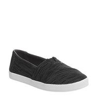 Toms Avalon Sneaker BLACK MULTI KNIT