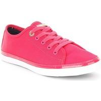 Tommy Hilfiger K1285ESHA 12D women\'s Shoes (Trainers) in Pink