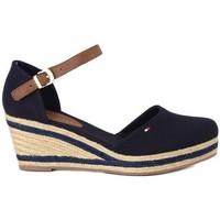 tommy hilfiger elba midnight womens sandals in multicolour