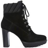 tommy hilfiger ileen womens mid boots in black