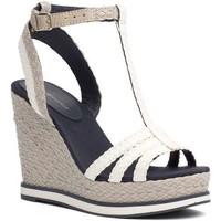 tommy hilfiger fw0fw00330 wedge sandals women bianco womens sandals in ...