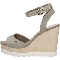 Tommy Hilfiger Fw0fw00695 Sandals women\'s Sandals in BEIGE