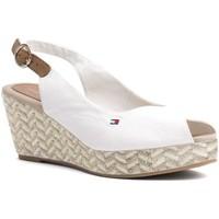 Tommy Hilfiger FW0FW00907 Wedge sandals Women Bianco women\'s Sandals in white