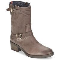 tommy hilfiger whitney 4a womens mid boots in brown