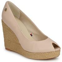 tommy hilfiger emery 15b womens court shoes in beige