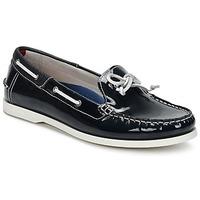 tommy hilfiger martha 1 womens boat shoes in blue