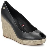 tommy hilfiger emery 15b womens court shoes in black