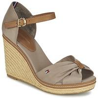 tommy hilfiger elena womens sandals in beige