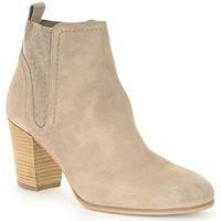 Tommy Hilfiger C1285ATHY 5B women\'s Low Ankle Boots in BEIGE