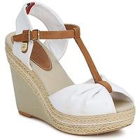 tommy hilfiger estelle womens sandals in white