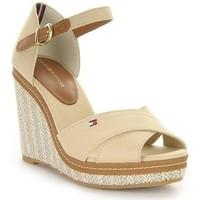 Tommy Hilfiger Espadryle Elena 4D women\'s Sandals in BEIGE