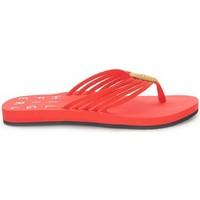 tommy hilfiger m1285onica 47d womens flip flops sandals shoes in red