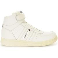 Tommy Hilfiger Z3285ERO JR 4A women\'s Shoes (High-top Trainers) in White