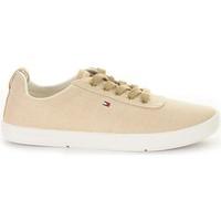 tommy hilfiger manila 1e womens shoes trainers in beige