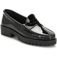 tower womens black patent leather loafers womens loafers casual shoes  ...