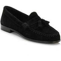 tower womens black suede tassel loafers womens loafers casual shoes in ...