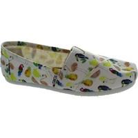 toms classic womens espadrilles casual shoes in multicolour