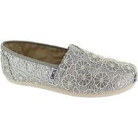 Toms Classic women\'s Espadrilles / Casual Shoes in Silver