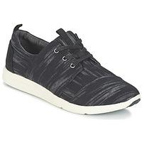 toms del rey womens shoes trainers in black