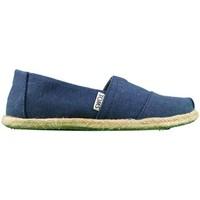 Toms W.S.Class Washed Canvas Rope S women\'s Espadrilles / Casual Shoes in blue