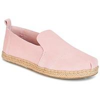 Toms DECONSTRUCTED ALPARGATA women\'s Slip-ons (Shoes) in pink
