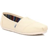 toms womens natural canvas classic espadrilles womens slip ons shoes i ...