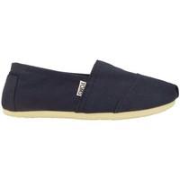 toms w original classic womens espadrilles casual shoes in blue