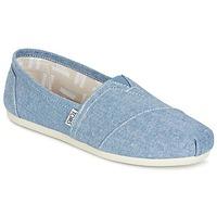 Toms SEASONAL CLASSICS women\'s Slip-ons (Shoes) in blue