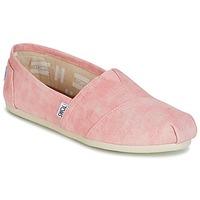 Toms SEASONAL CLASSICS women\'s Slip-ons (Shoes) in pink
