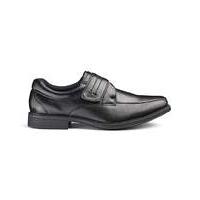 Touch & Close Formal Shoes Wide Fit