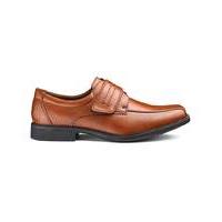 Touch & Close Formal Shoes Wide Fit