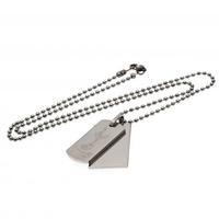 tottenham hotspur fc double dog tag ampampamp chain