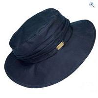toggi monroe ladies wax cloche style hat size s colour navy