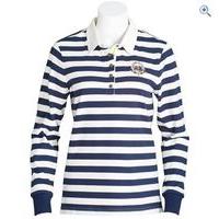 toggi womens renata rugby shirt size 16 colour night blue