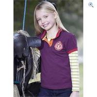 Toggi Firework Childrens Polo Shirt - Size: 7-8 - Colour: Aubergine Purple