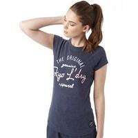 Tokyo Laundry Womens Phoebe Graphic T-Shirt Mood Indigo