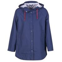 tommy hilfiger bonnie womens parka in blue