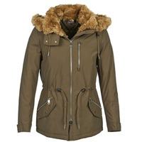 tommy hilfiger tara womens parka in green