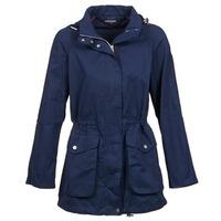 tommy hilfiger lucia womens parka in blue