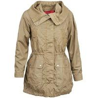 tommy hilfiger janine womens trench coat in beige