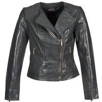 tommy hilfiger feya ltr jkt womens leather jacket in multicolour