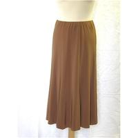 Touch Collection - Size: 12 - Brown - Calf length skirt
