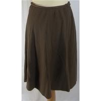 toast size 8 brown a line skirt