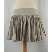 top shop pleated mini skirt size 10