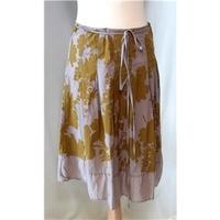 top shop skirt top shop size 8 brown knee length skirt